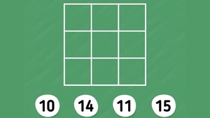 Test de inteligență | Câte pătrate sunt, în total: 10, 14, 11 sau 15?