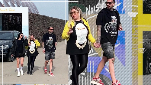 Ex-ul lui Brigitte și-a refăcut viața. În ce companie l-am filmat la mare, în minivacanță