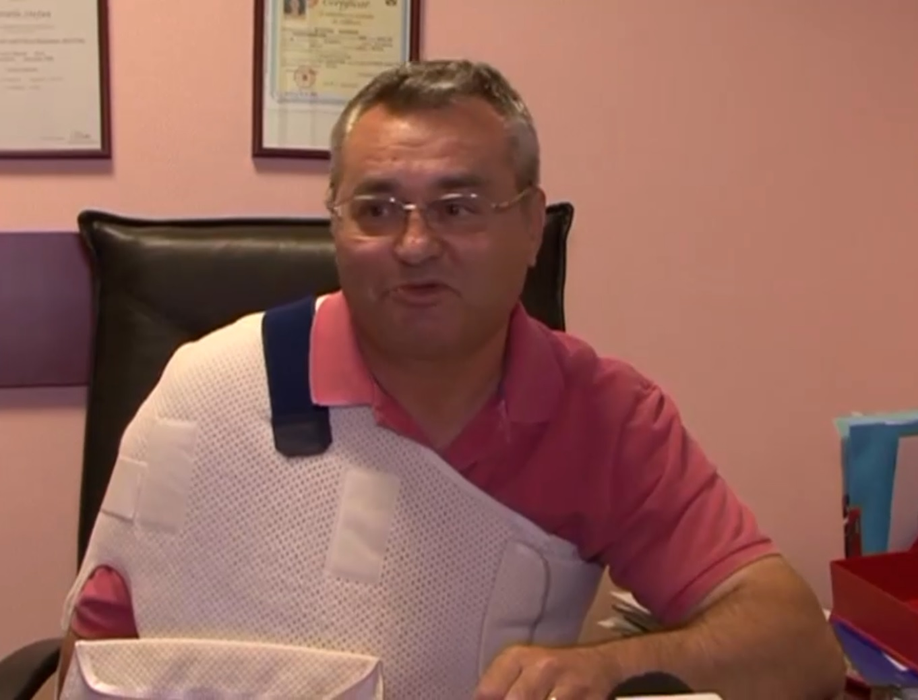 Stefan Lucian, bărbatul rănit în accidentul provocat de Cristian Boureanu