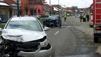 Accident grav în Caransebeș! La volanul mașinii care a intrat pe contrasens se afla un politician