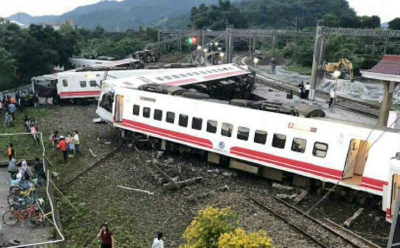 Tragedie feroviară în Taiwan
