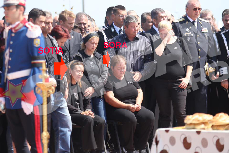 Polițistul Gheorghe Ionescu a fost înmormântat cu onoruri militare