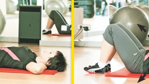 5 exercitii pentru un abdomen plat