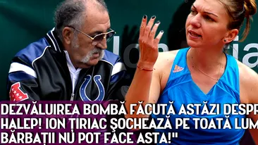 Dezvaluirea bomba facuta astazi despre Simona Halep! Ion Tiriac socheaza pe toata lumea: Nici barbatii nu pot face asta