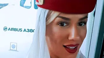 Stewardesa româncă din Dubai, medaliată cu aur la cel mai tare concurs de fitness din lume! Cum arată când se dezbracă de hainele sobre