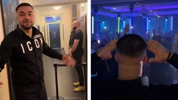 Imagini senzaționale! Ce s-a întâmplat după ce Culiță Sterp și-a făcut apariția într-un club din Germania