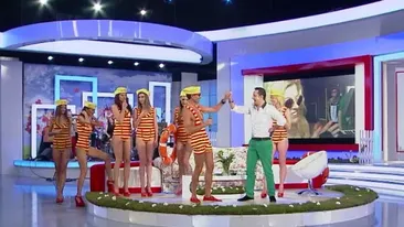 Apariţie de senzaţie! Radu Mazare promovează imnul staţiunii Mamaia în slip cu mânecuţe!
