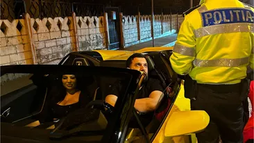 Tzancă Uraganu a făcut show în plină razie! “Eee, aaa, văd mai bine lumea” VIDEO