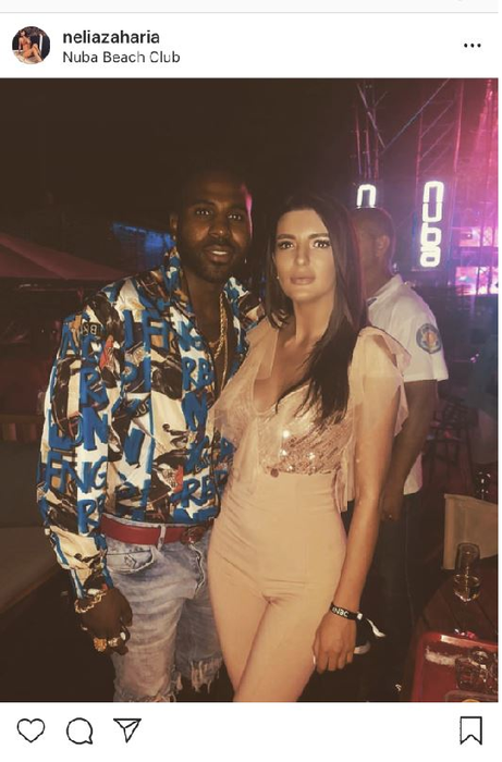 Neli Zaharia nu a ratat ocazia să se pozeze cu Derulo, apoi să urce imaginea pe Instagram