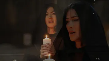 Mezzosoprana Andreea Ilie, reprezentație magică de Crăciun VIDEO