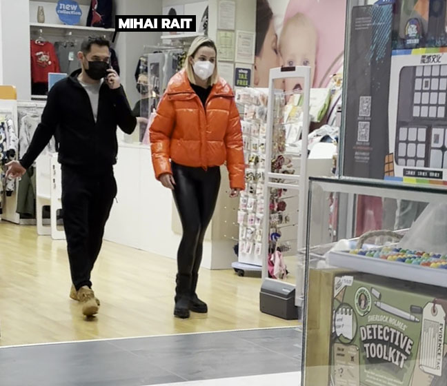 Mihai Rait și soția lui au ieșit la cumpărături în mall (Foto: CANCAN.RO)