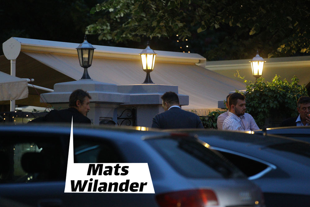 Mats Wilander, întâmpinat ca un adevărat zeu la intrarea în restaurant