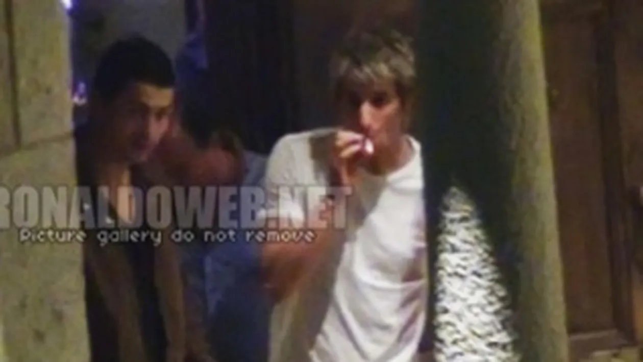 Realul e in picaj pentru ca portughezii petrec in nestire! Coentrao fumeaza ca un sarpe si nu il lasa pe Ronaldo sa se odihneasca