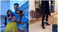 Imaginile care îl vor scoate din minți pe George Burcea! Ce face Victor Cornea cu fetițele lui și ale Andreei Bălan