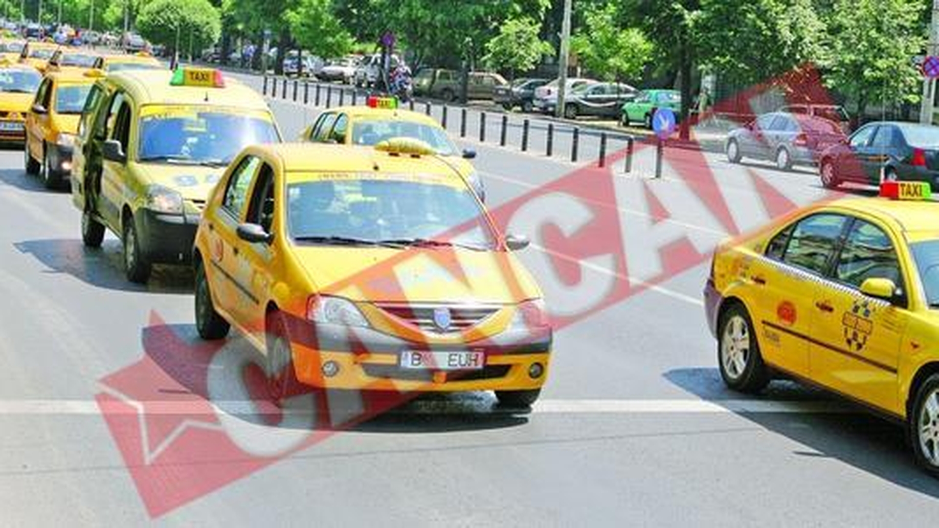 Bucurestenii pleaca in tari straine cu taxiul