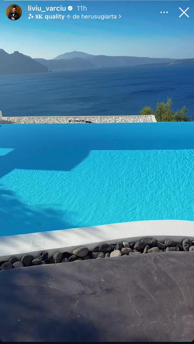 Nu e o glumă! Cât au plătit Liviu Vârciu și Anda Călin pentru 3 zile într-un resort din Santorini