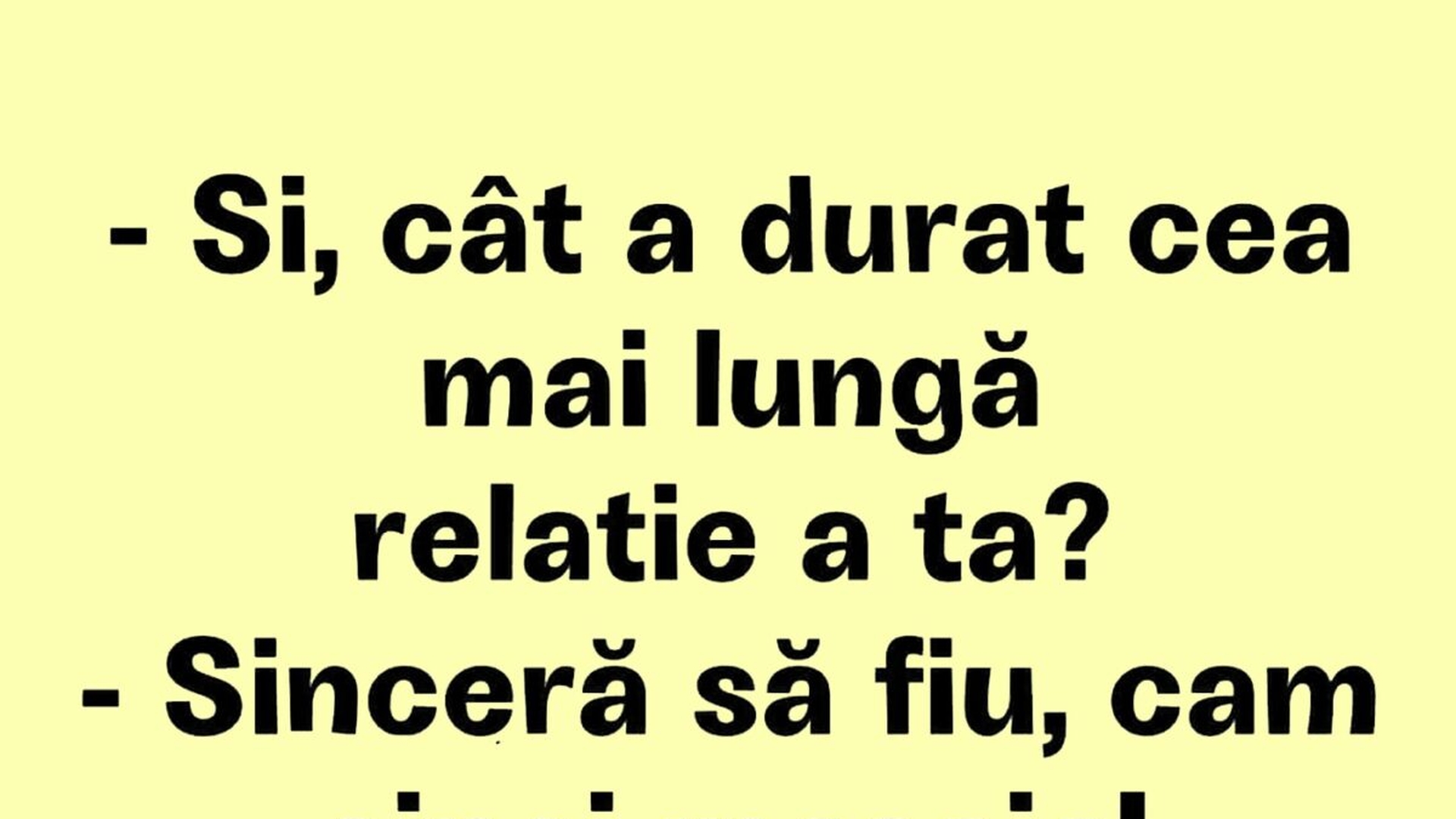 BANC | Cea mai lungă relație
