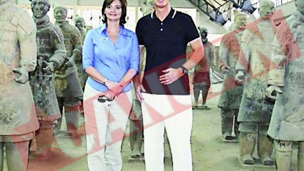 Sotii Blair au slabit pentru Olimpiada