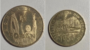 Tu mai ai așa ceva acasă? Prețul ireal la care se vinde o monedă de 50 de bani cu Revoluția de la 1989, acum, în 2023