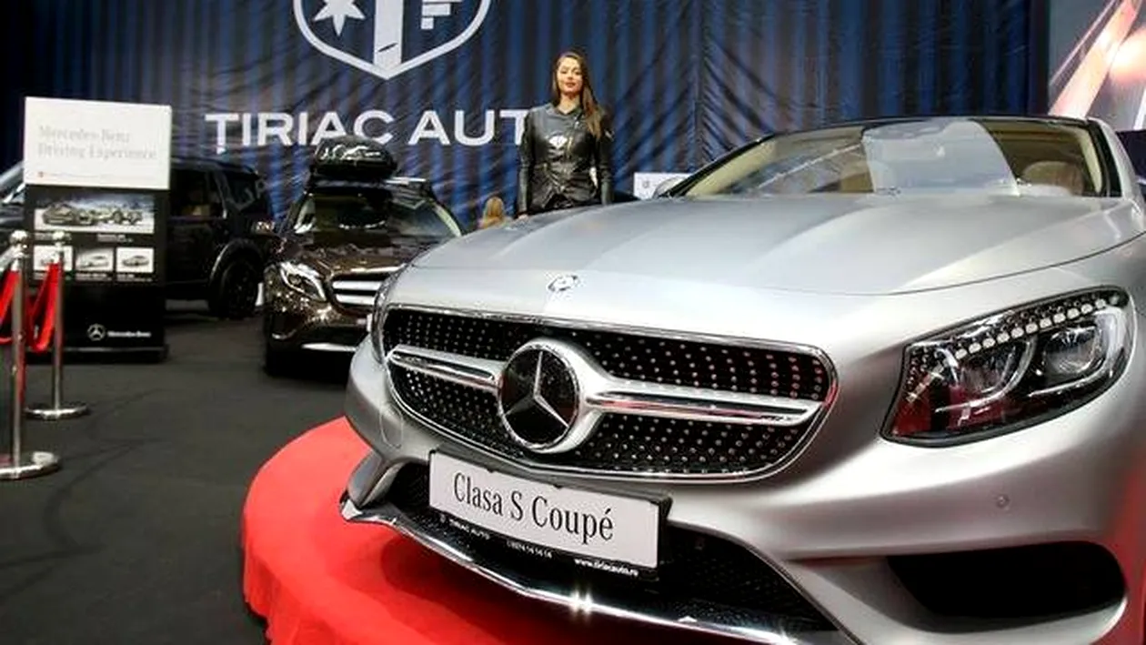 Noul Mercedes Clasa S Coupe, prezentat de Tiriac Auto, a facut senzatie la Salonul Auto Bucuresti!