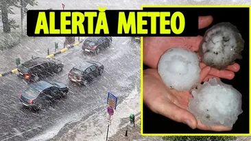 Grindina face ravagii în toată România. ANM anunță în continuare fenomene foarte periculoase