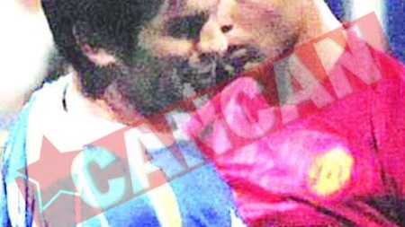 Ronaldo i-a dat un cap in gura unui adversar!