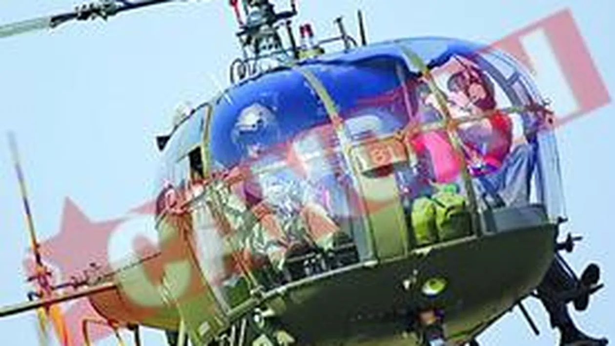 A cazut un elicopter al SRI