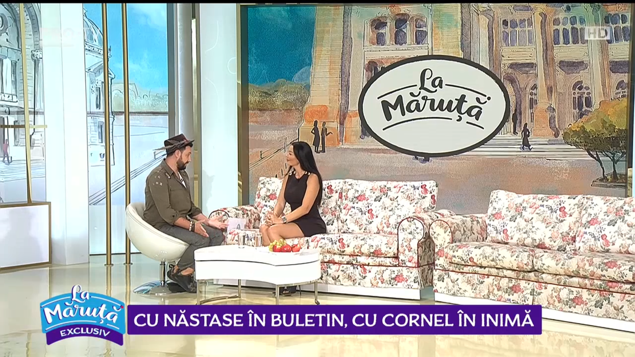 Brigitte Năstase a venit cu iubitul în emisiunea ”La Măruță”