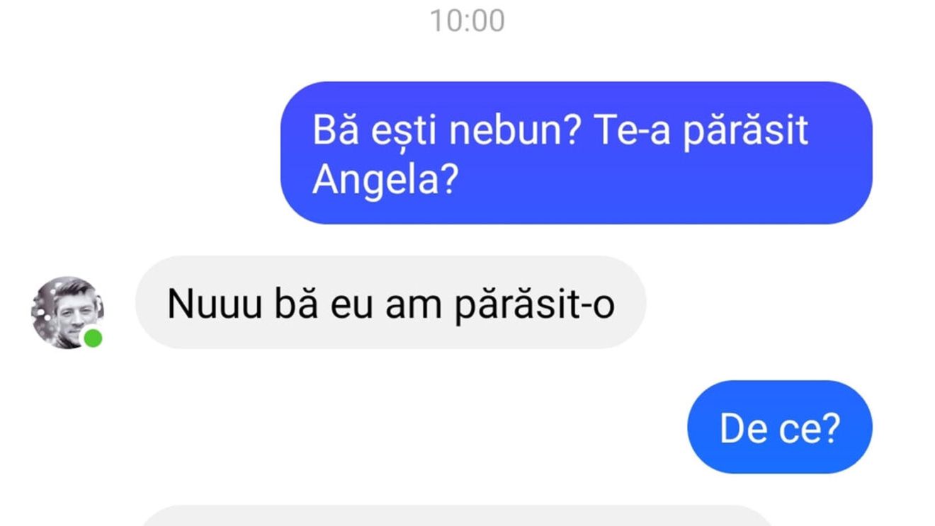 Bancul începutului de săptămână | "Te-a părăsit Angela?"