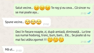 BANCUL ZILEI | "Vecine, nu se mai poate așa!"