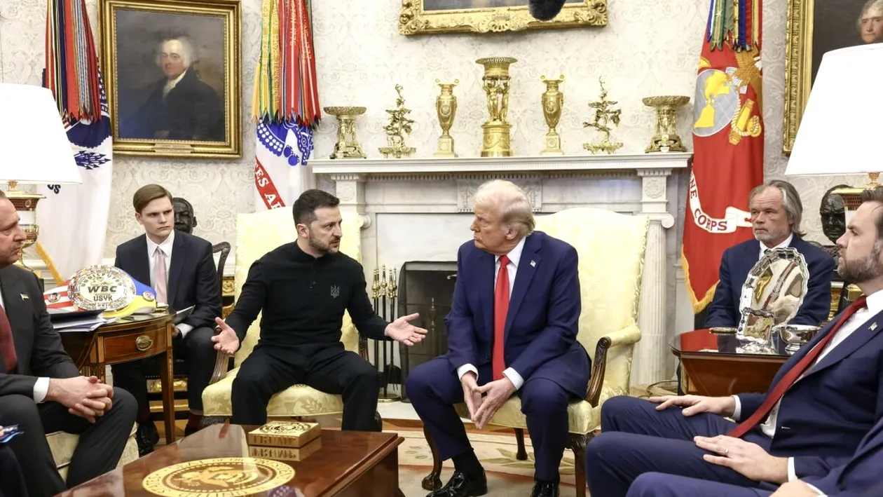 Cum a glumit Volodimir Zelenski pe seama scandalului provocat de ținuta sa la întâlnirea cu Trump. Îmi pare rău că ...