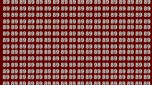 Iluzia optică ce te va pune pe gânduri | Ai doar 5 secunde la dispoziție să găsești numărul 98