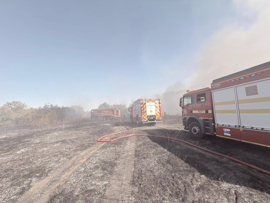 Incendiu puternic în București! A fost emis mesaj RO-ALERT