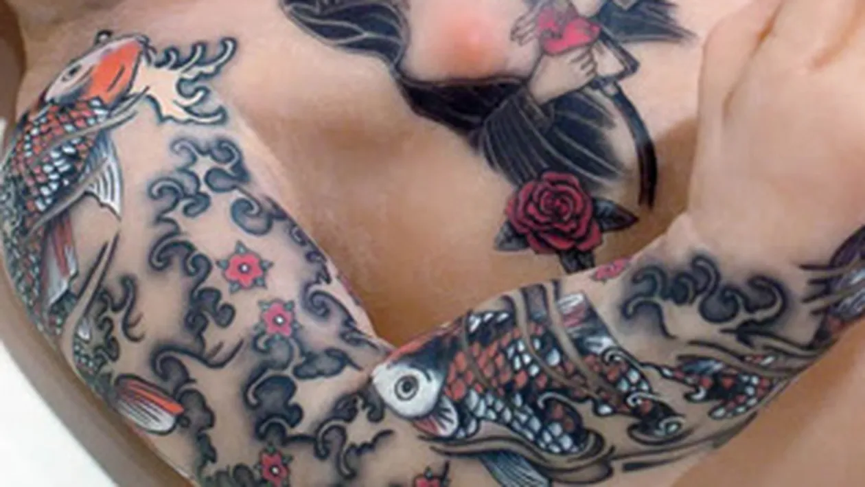 A creat o opera de arta pe un bebelus