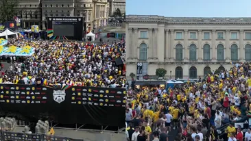 Fan zone EURO 2024 | Românii sărbătoresc în Piața Universității ca în 1994. Live UPDATE