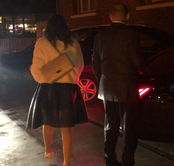 Viorel Cataramă și Adina Alberts se îndreaptă spre casă