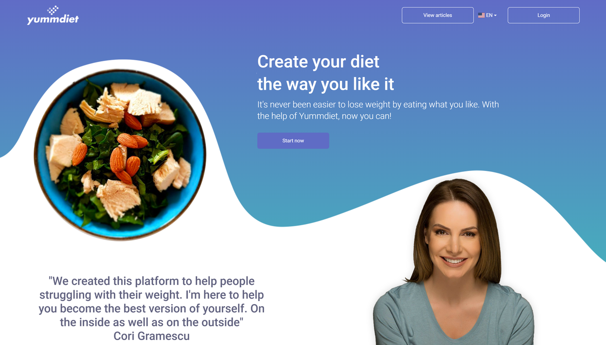 Yummydiet, programul inițiat de Cori Grămescu