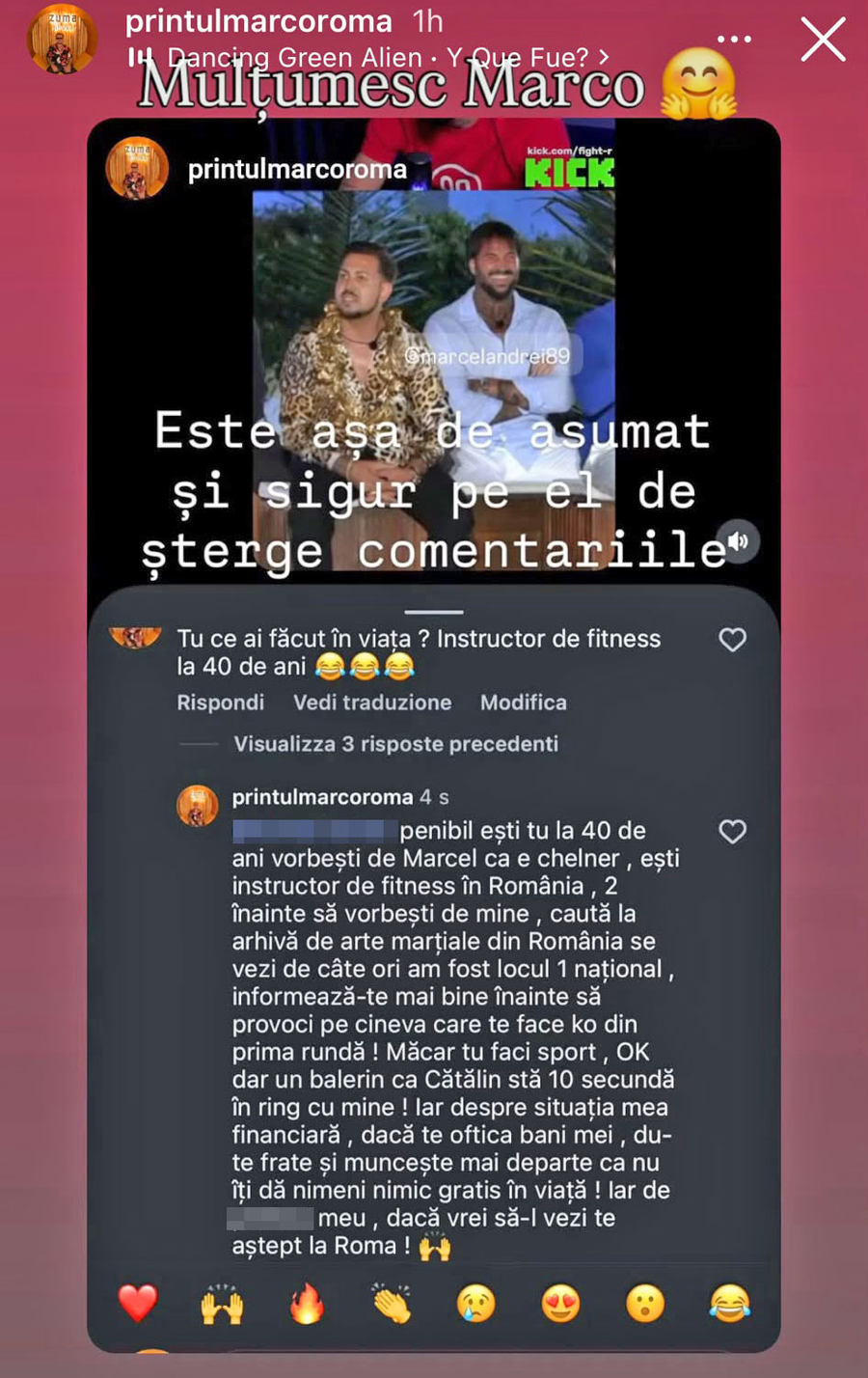 Istoricul sportiv al Prințului Marco/ sursa foto: social media