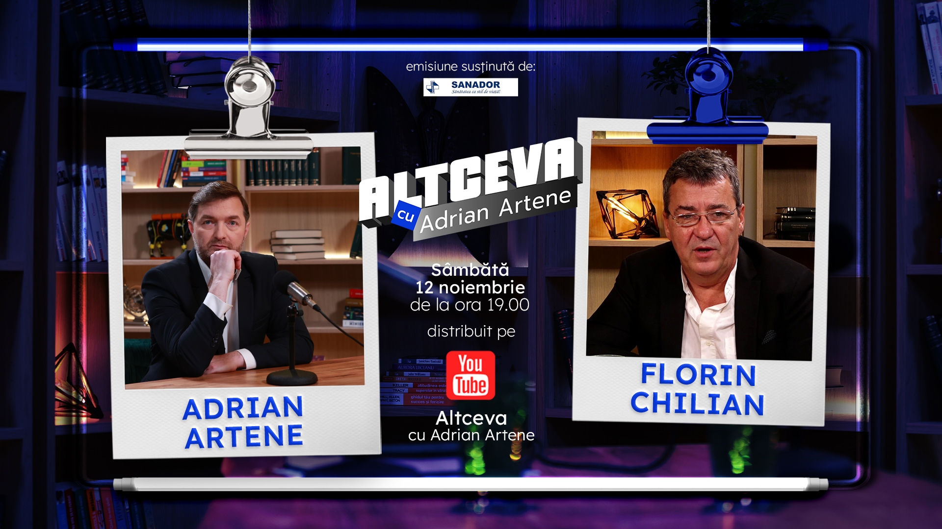 Florin Chilian este invitat la podcastul Altceva cu Adrian Artene
