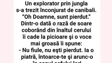 BANCUL ZILEI | Oh, Doamne, sunt pierdut!