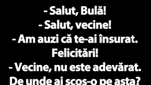 BANC | Bulă, livratorul nepalez și vecinul băgăcios