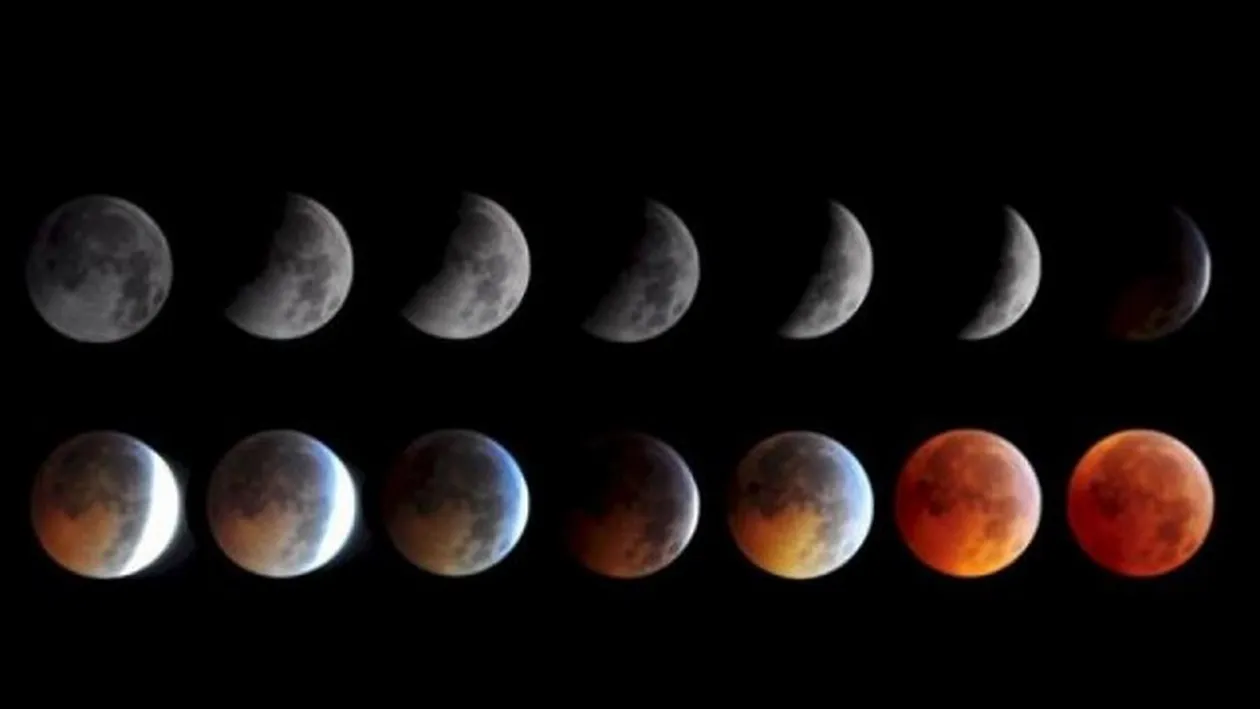 Eclipsa totala de Luna, numita Luna sangerie, vizibila pe 8 octombrie