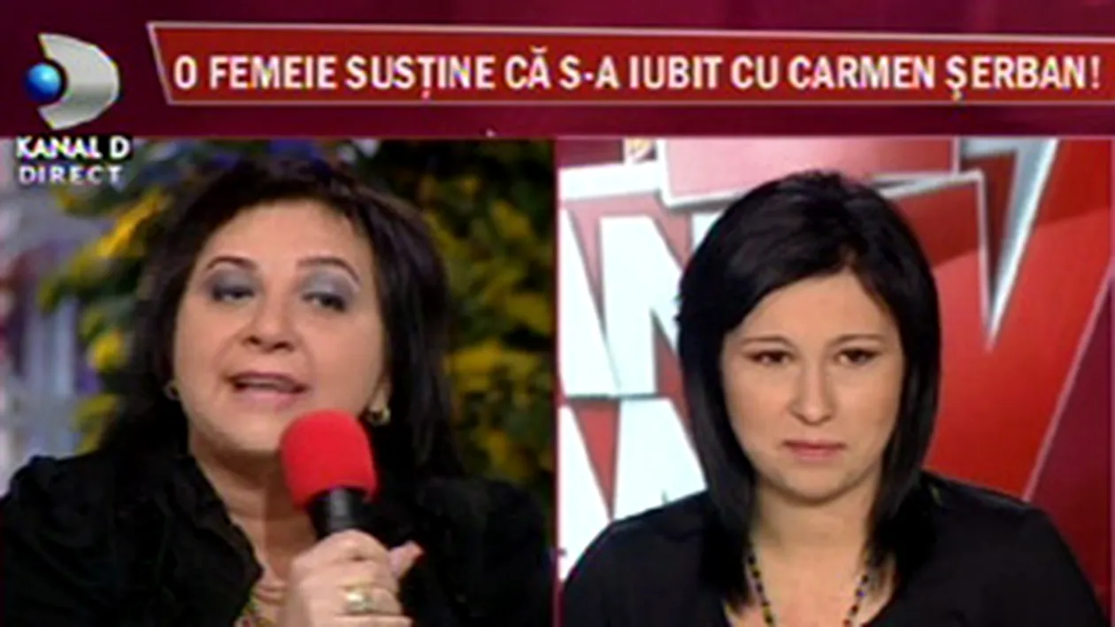 Mi-ai bagat limba in gura? Drogato! Carmen Serban a luat foc cand a ajuns fata in fata cu femeia cu care ar fi facut sex - Marturiile ei despre relatia lor