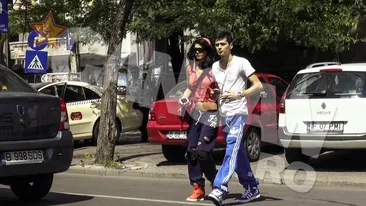 S-or fi saturat de patul de acasa? Razvanel a dus-o pe Oana Zavoranu la hotel! Au iesit imbratisati dupa mai bine de o ora!