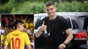 Ce mașină are Ianis Hagi. Jucătorul naționalei conduce un bolid pe străzile din România. Foto