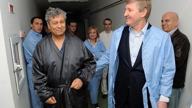 Primele fotografii cu Mircea Lucescu dupa operatie! Uite cum arata si cum este imbarbatat de Ahmetov!