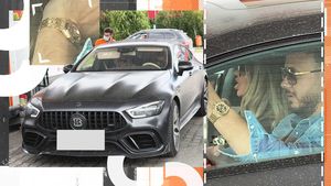 Gabi Bădălău s-a echipat cu „kit” complet de barosan:  Brabus - 200.000 € + Audemars Piguet Royal Oak Chronograph - 100.000 € + ochelari de soare DITA Mach Five de 1.000 €