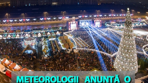 Meteorologii EaseWeather anunță o lună decembrie cum n-a mai fost, în București. Câte zile ninge