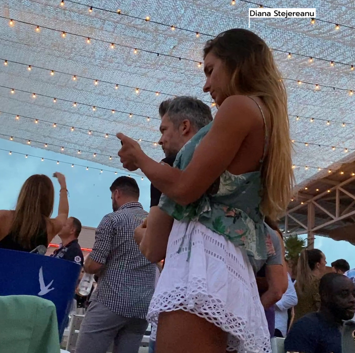 Diana Stejereanu s-a distrat doar până la ora 22.00 în Loft / Sursă foto: CANCAN.RO