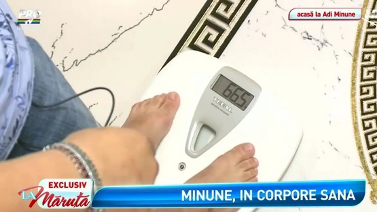 Maruta poate PIERDE pariul cu Adi Minune! Cat a reusit sa slabeasca manelistul in doar 24 de ore